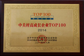 中關(guān)村高成長企業(yè)TOP100